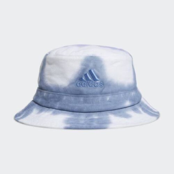 Adidas Womens Colorwash Bucket Hat Watercolor Tie Dye Blue Violet - Picture 6 of 6